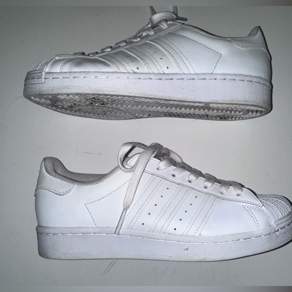 Adidas White Superstar Sneakers